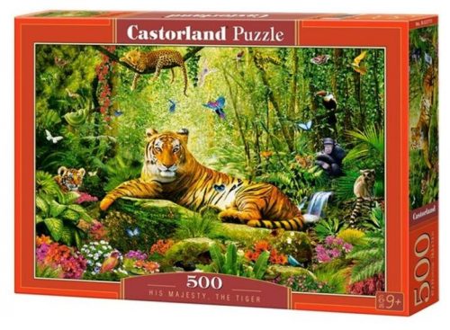 Castorland 500 db-os puzzle - Őfelsége a tigris (B-53711)