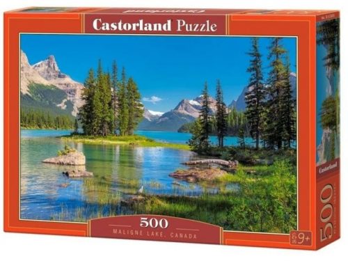 Castorland 500 db-os puzzle - Maligne tó, Kanada (B-53803)