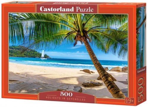 Castorland 500 db-os puzzle - Seychelle szigeteken (B-53827)