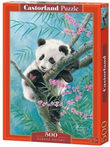 Castorland 500 db-os puzzle - Bambusz álmok (B-53865)