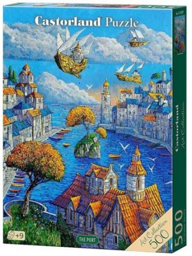 Castorland 500 db-os Art Collection puzzle - Egy kikötő (B-53889)