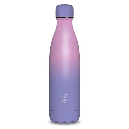 Ars Una Ars Una duplafalú fémkulacs-500 ml - Purple-pink