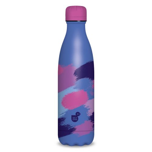 ARS UNA duplafalú fémkulacs, termosz 500ml - Spotted blue (55811590)