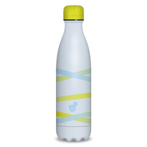 ARS UNA duplafalú fémkulacs, termosz 500ml - Ribbon Yellow (55811675)