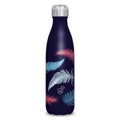   ARS UNA duplafalú fémkulacs, termosz 500ml - Feather-dark (55811705)