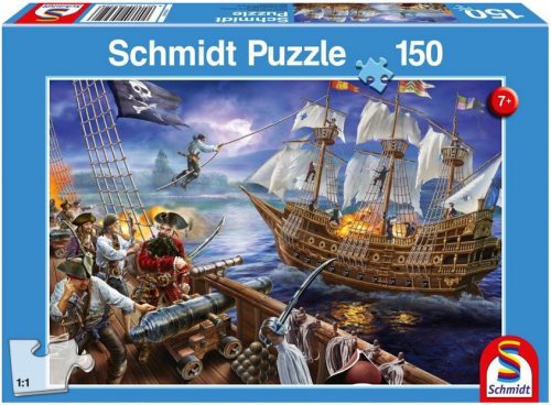 Schmidt Puzzle Kaland a kalózokkal 150 db (56252)