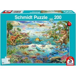   Entdecke die Dinosaurier, 200 db (56253) Discover the Dinosaurs, 200 pcs