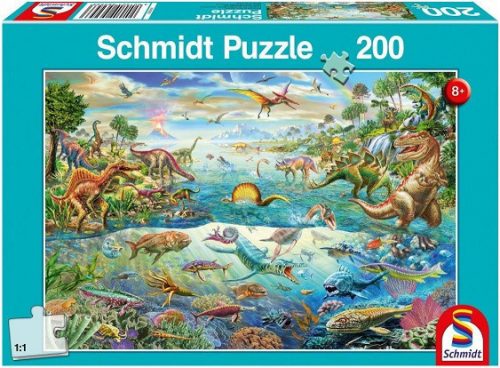 Entdecke die Dinosaurier, 200 db (56253) Discover the Dinosaurs, 200 pcs