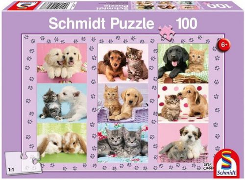 Meine Tierfreunde, 100 db  (56268) My Animal Friends, 100 pcs