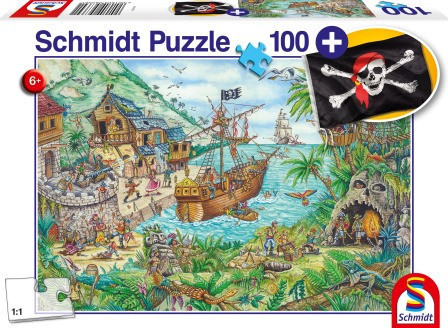 Schmidt Puzzle Kalóz öböl, 100 db (56330)