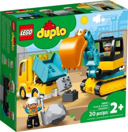 LEGO® DUPLO® - Teherautó és lánctalpas exkavátor (10931)