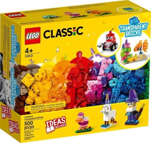 LEGO Classic 11013 Kreatív áttetsző kockák