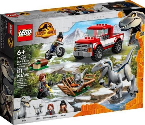 LEGO Jurassic World 76946 Kék és Béta velociraptorok elfogása