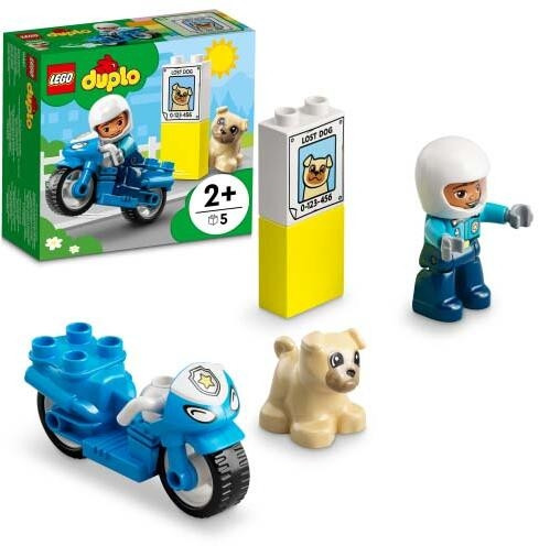 LEGO DUPLO Town 10967 Rendőrségi motorkerékpár