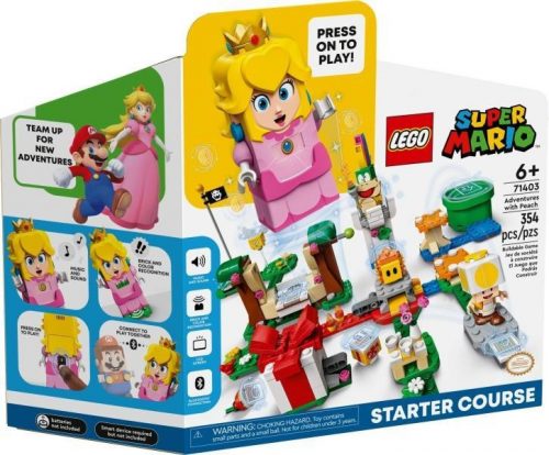 LEGO Super Mario 71403 Peach kalandjai kezdőpálya