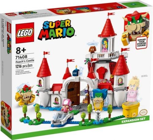 LEGO Super Mario 71408 Peach kastélya kiegészítő szett