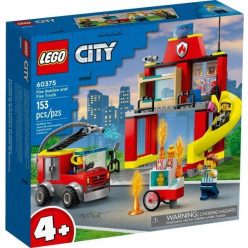 LEGO® City - Tűzoltóállomás és tűzoltóautó (60375)