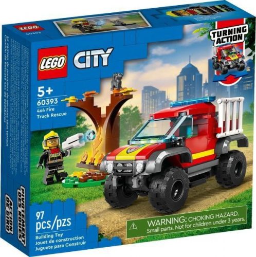 LEGO® City: 4x4 Tűzoltóautós mentés (60393)