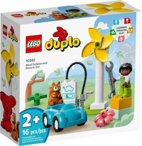 LEGO DUPLO Town 10985 Szélturbina és elektromos autó