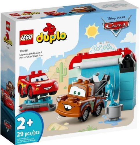 LEGO® DUPLO® - Disney™ - Villám McQueen és Matuka vidám autómosása (10996)