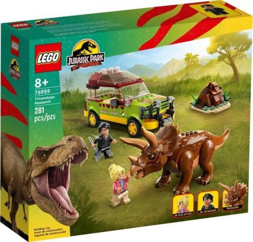 LEGO Jurassic World 76959 Triceratops kutatás