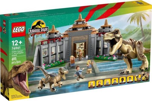 LEGO Jurassic World 76961 Látogatóközpont: T-Rex és raptortámadás