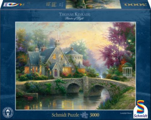 Schmidt Puzzle Lamplight Manor, Thomas Kinkade, 3000 db (57463)