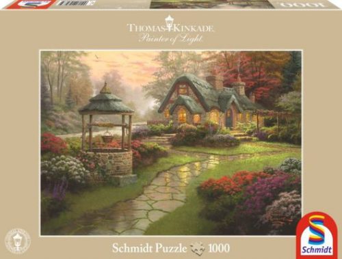 Schmidt Puzzle Make a Wish Cottage, Thomas Kinkade, 1000 db (58463)