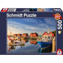 Schmidt Puzzle Fishing harbor Weisse Wiek , 500 db (58955)