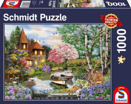 Schmidt Puzzle House on the Lake, 1000 db (58985)