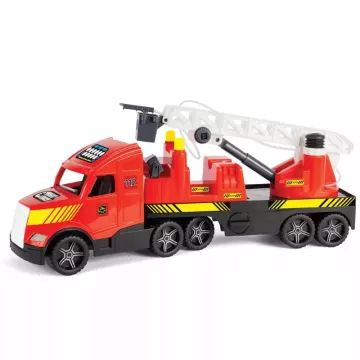 Wader: Magic Truck Action tűzoltó kamion - 79 cm