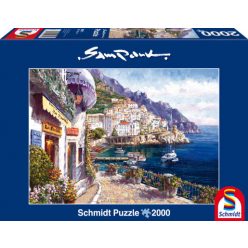   Schmidt Délután Amalfi-ban, Sam Park, 2000 db (59271) Amalfi am Nachmittag / Afternoon in Amalfi, Sam Park