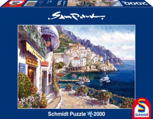 Schmidt Délután Amalfi-ban, Sam Park, 2000 db (59271) Amalfi am Nachmittag / Afternoon in Amalfi, Sam Park