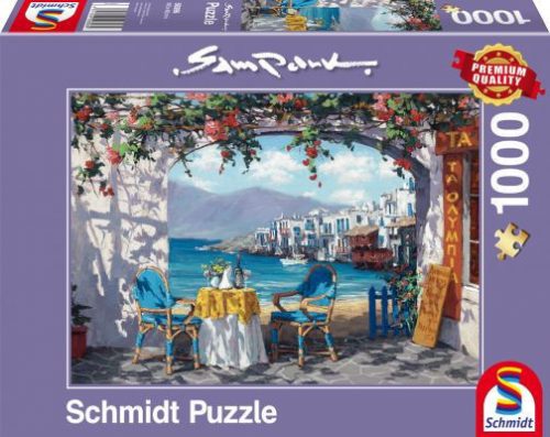 Schmidt Rendez-vous on Mykonos, 1000 pcs (59396) Rendez-vous auf Mykonos