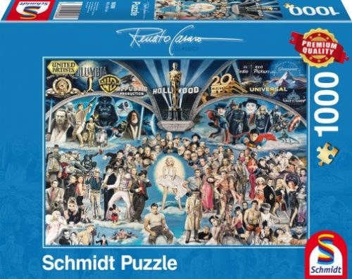 Schmidt Puzzle Hollywood, Renato Casaro, 1000 db (59398)