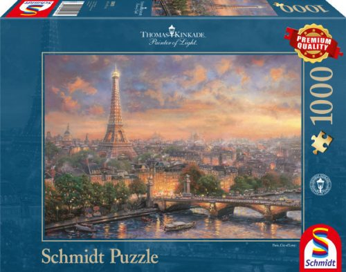 Schmidt Puzzle Paris, City of Love, Thomas Kinkade, 1000 db (59470)