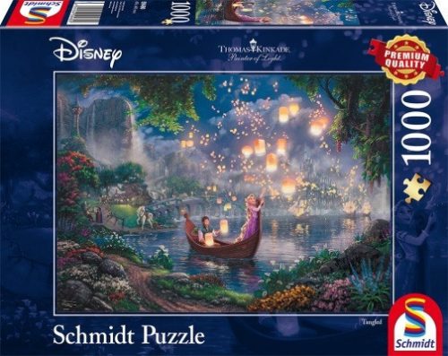 Schmidt Spiele Kinkade - Disney - Rapunzel 1000 db-os (59480)