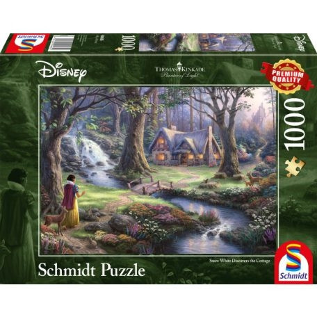 Schmidt Spiele Thomas Kinkade Hófehérke - 1000 darabos puzzle (59485)