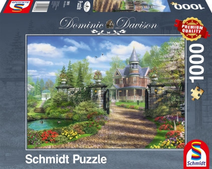 Schmidt Puzzle Idyllisches Landgut 1000 db  (59618)