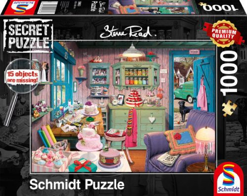 Schmidt puzzle Grandmother's room, 1000 pcs (59653) Großmutters Stube