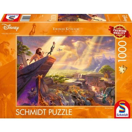 Schmidt Disney, The Lion King, 1000 db- os puzzle (59673)