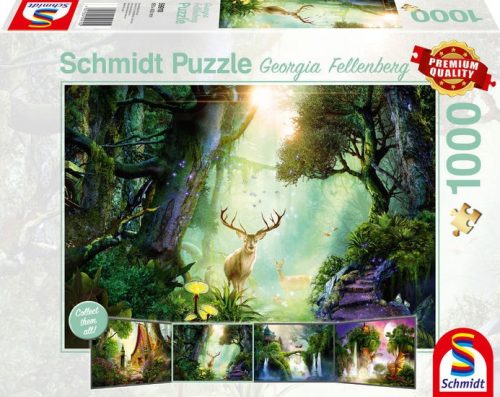 Schmidt Puzzle Deer in the forest, 1000 db (59910)