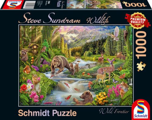 Schmidt Puzzle Forest Animals, 1000 db (59964)