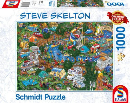 Schmidt puzzle Getting away from it all, 1000 db (59965) Auszeit vom Alltag