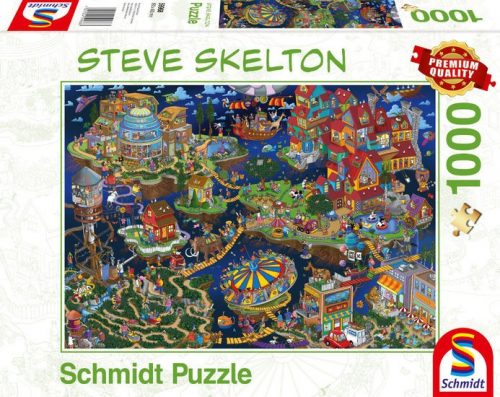 Schmidt Puzzle If Sixes were Nines, 1000 db (59968) Verrückte Welt