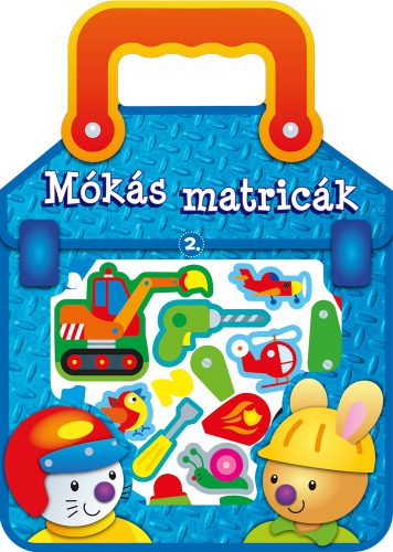 Mókás matricák 2. - kék