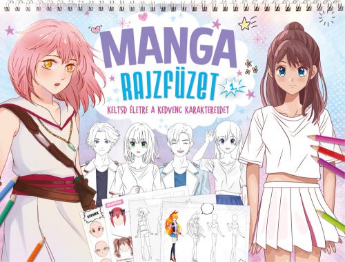 Manga rajzfüzet 1.