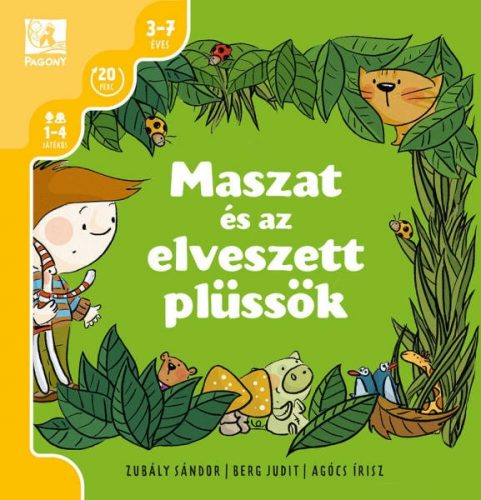 Pagony Maszat és az elveszett plüssök társasjáték (5999569270335)