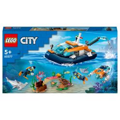 LEGO City 60377 Felfedező búvárhajó