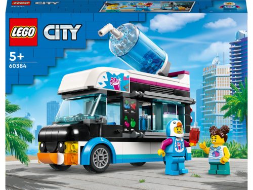 LEGO City 60384 Pingvines jégkása árus autó